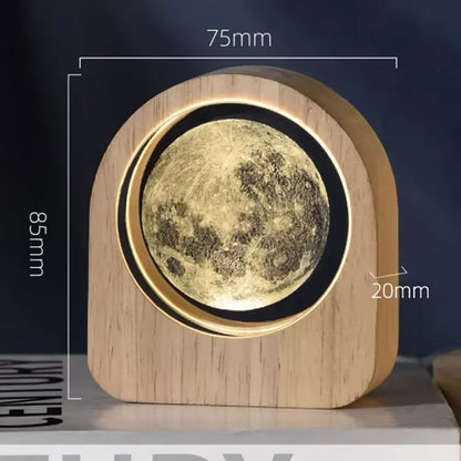 3D Crystal Glass Solar System Decoration LaserEngraved 3