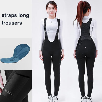 Women Winter Thermal Cycling Bib Pants 6