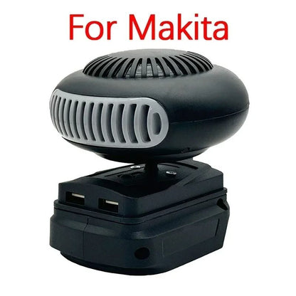 Portable Lithium Powered Warm Air Blower Heater Dual Mode 10