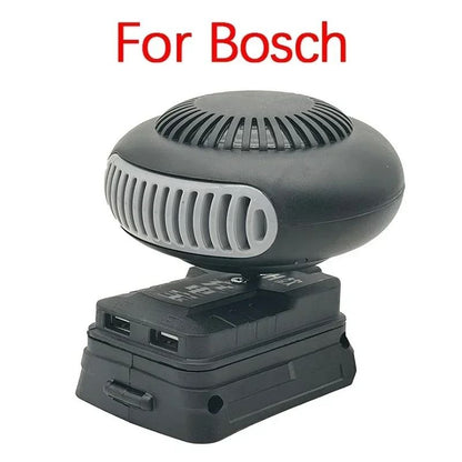 Portable Lithium Powered Warm Air Blower Heater Dual Mode 8