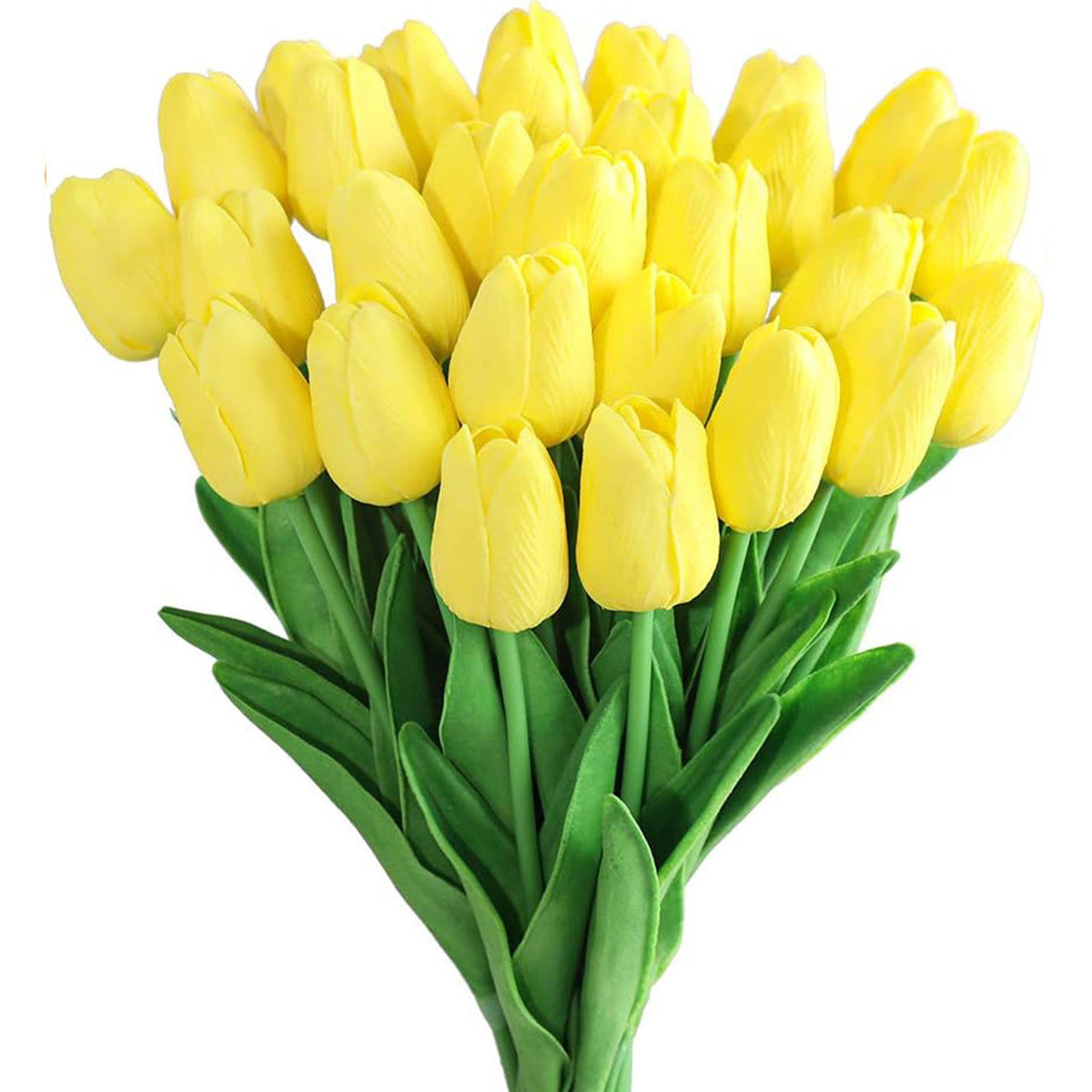 Artificial Flower Realistic Touch Tulip Home Decor Vase Scrap Booking Bouquet Garden Arch Garland 5