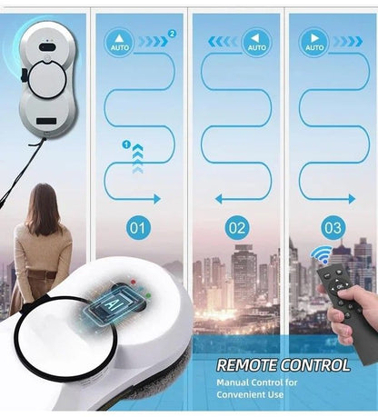WindowGlide Pro Smart Robot Cleaner Auto Glass  Floor Cleaning System 8