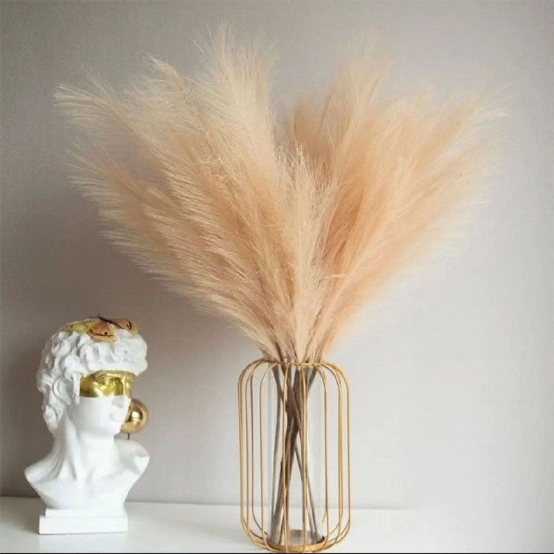 Artificial Pompous Grass, Pompass Branches, Fake Fluffy Stems, Plants Vase Filler, Home Decor Flower Arrangement