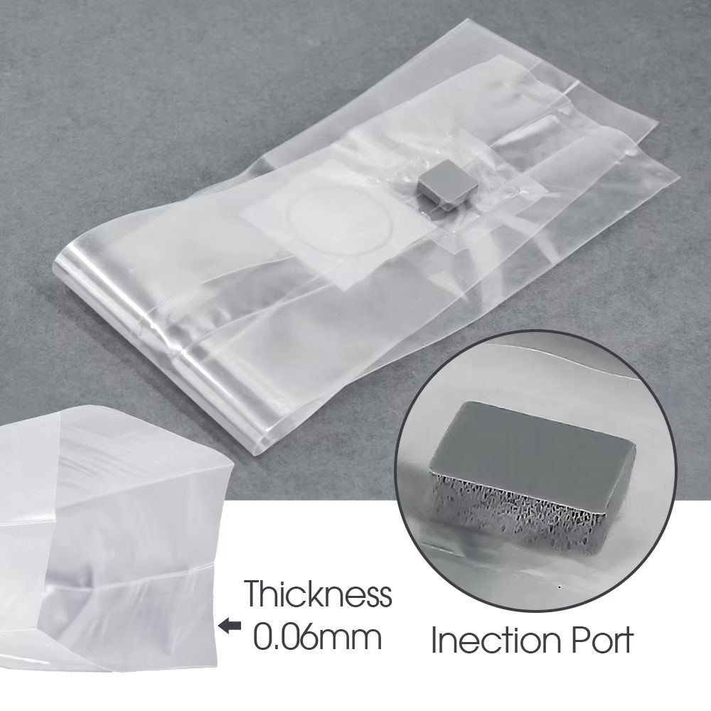 10Piece Sterilized PP Grain Bag With SelfHealing Injection Port  02 M Filter Patch 3