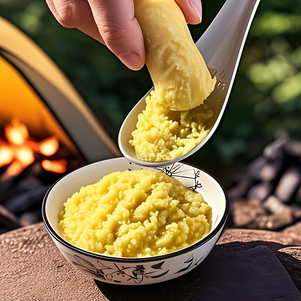 Manual Garlic Crusher, Ginger Grater Spoon, Non-Charging Kitchen Gadget