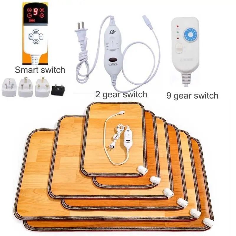 Electric Heating Foot Warmer Mat For Home And Office 1