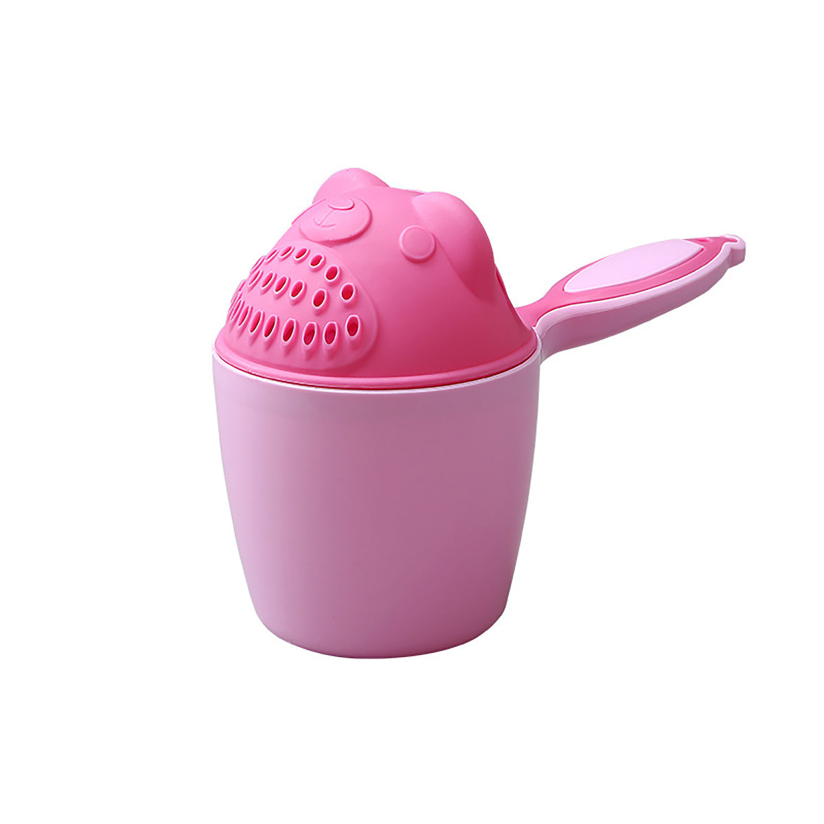 Children Bathing Bailer Cute Cartoon Baby Bath Caps Toddler Shampoo Cup Baby Shower Spoons Hair Was 3