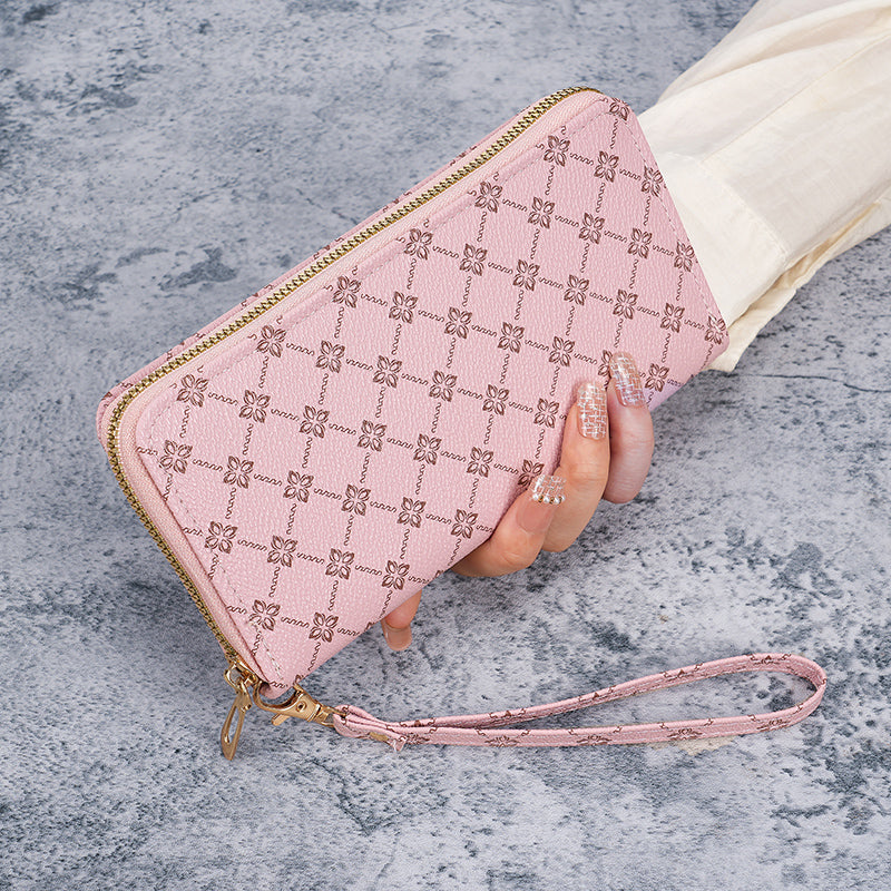 American Trend Printing Bag New Niche Multifunctional Long Largecapacity Wallet Wholesale 3