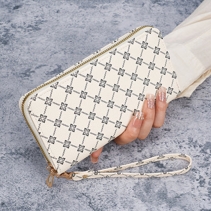 American Trend Printing Bag New Niche Multifunctional Long Largecapacity Wallet Wholesale 4