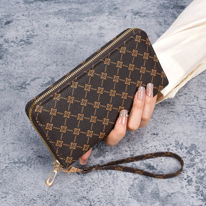 American Trend Printing Bag New Niche Multifunctional Long Largecapacity Wallet Wholesale 5