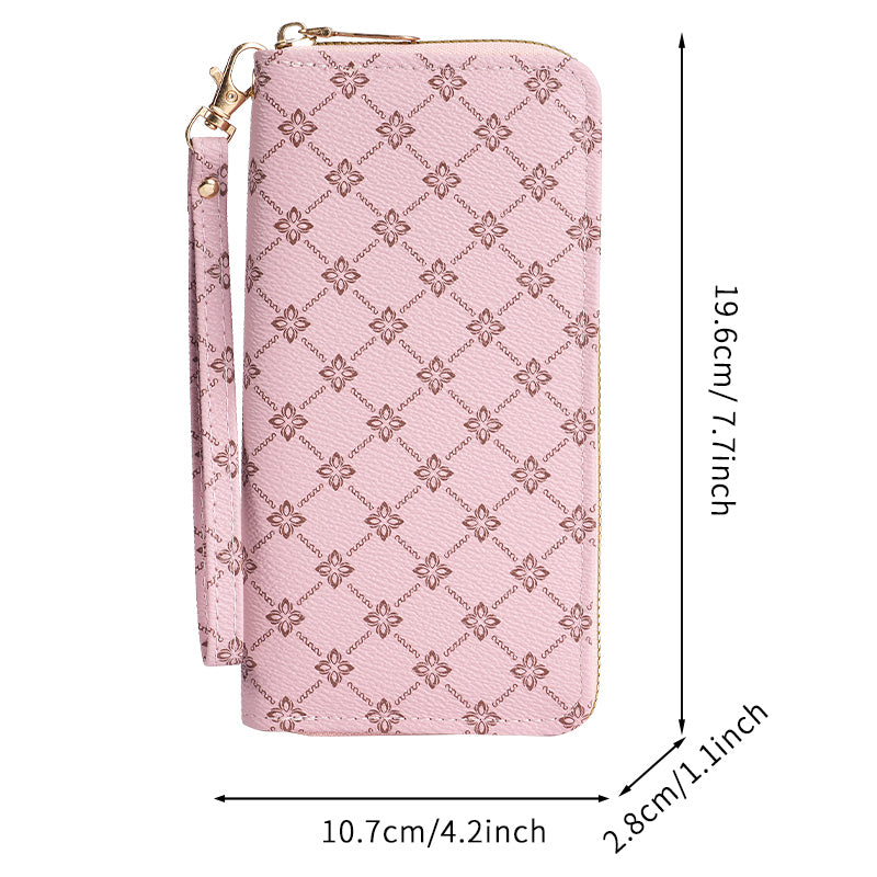 American Trend Printing Bag New Niche Multifunctional Long Largecapacity Wallet Wholesale 2