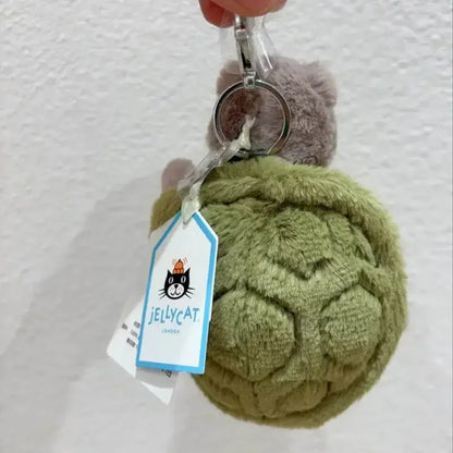 Interactive Turtle Bag Keychain Cute Home Decoration Doll Pet Toy Holiday Gift For Cat Dog 0
