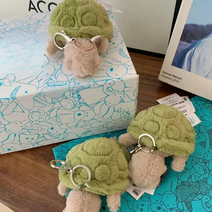 Interactive Turtle Bag Keychain Cute Home Decoration Doll Pet Toy Holiday Gift For Cat Dog 2