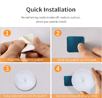 NightGlow Rechargeable Motion Sensor LED Night Light 3