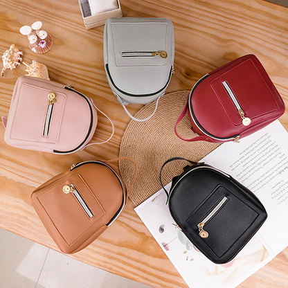 Mini Soft Touch Leather Small Backpack, Forever Young Designer Women Backpack, Female Fashion Ladies Bagpack Satchel