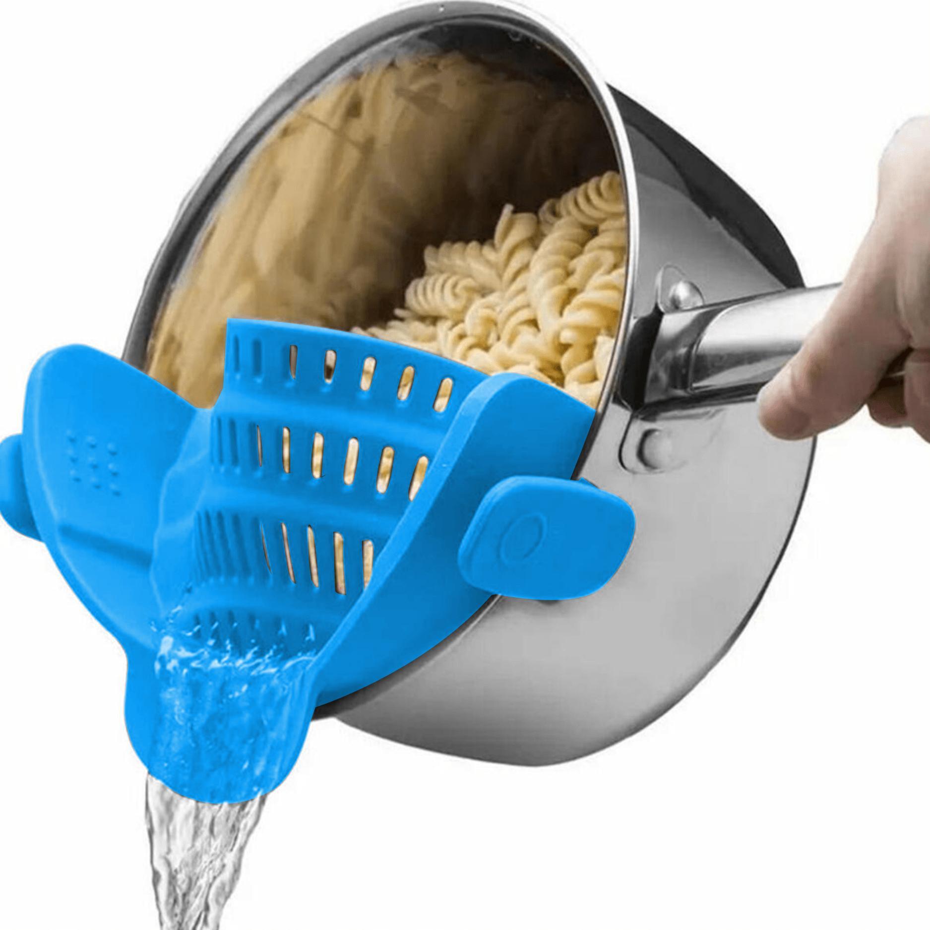Kitchen Pot Strainer, Adjustable Clip On Strainer, Strainer For Pots, Pans, Bowls