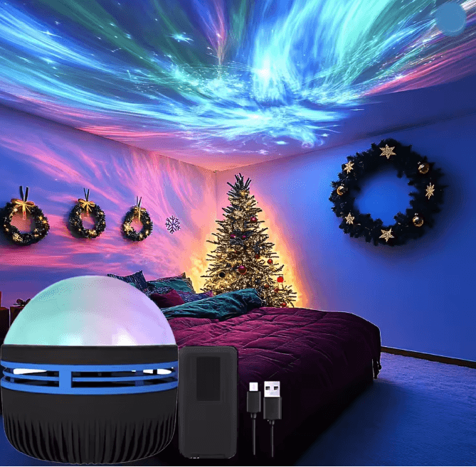 Northern Lights Aurora Projection Lamp 2