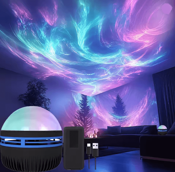 Northern Lights Aurora Projection Lamp 3