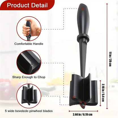 Heat Resistant Meat Chopper Meat Shredder Ground Beef Hamburger Smasher 1