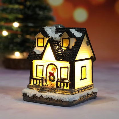 Christmas House Light Decorations Xmas Gift For Kids Home Ornaments New Year Navidad Decor Bedroom  8
