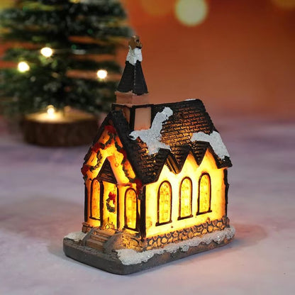 Christmas House Light Decorations Xmas Gift For Kids Home Ornaments New Year Navidad Decor Bedroom  9