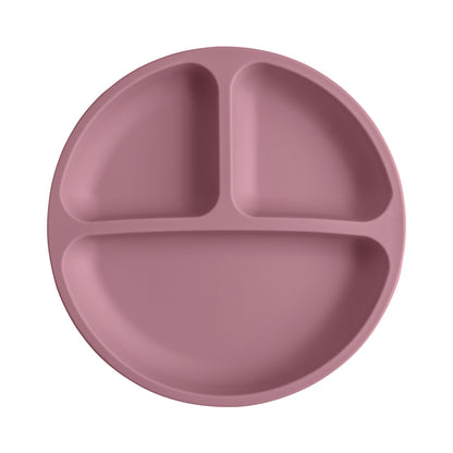 Baby Sucker Silicone Dining Plate BPA Free Children Dishes Suction Toddler Training Tableware Kids  15