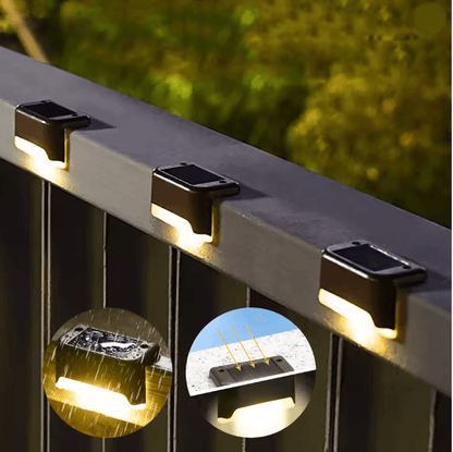 SolarGlow Outdoor Step and Deck Light