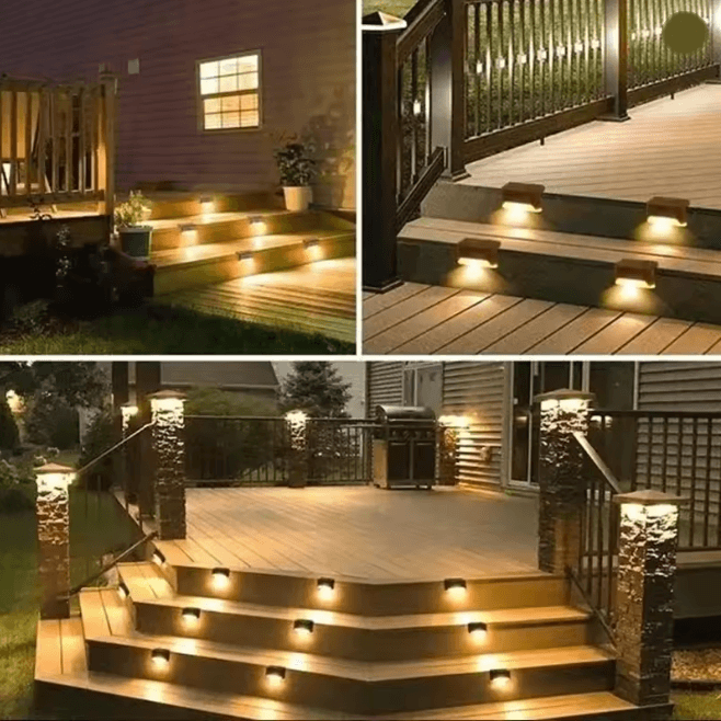 SolarGlow Outdoor Step And Deck Light 1