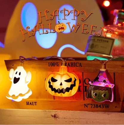 Halloween LED String Lights Spooky Decor Set 1