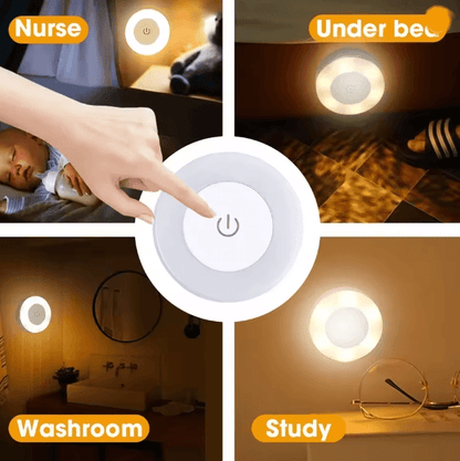 GlowEase Portable Rechargeable Night Light 3