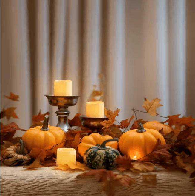 WarmGlow Flameless LED Candle Set 2