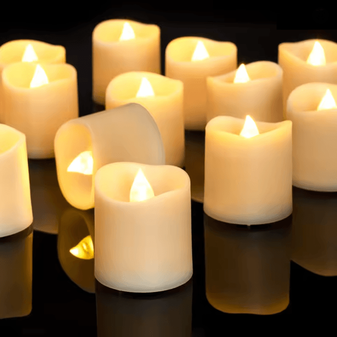 WarmGlow Flameless LED Candle Set 5