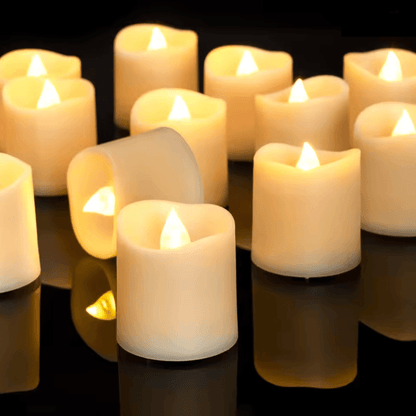 WarmGlow Flameless LED Candle Set