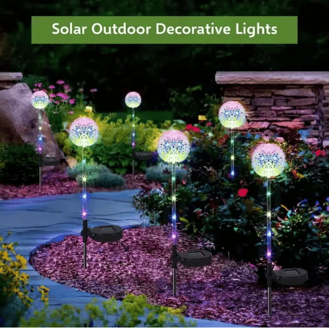Solar Dandelion Garden Light 2