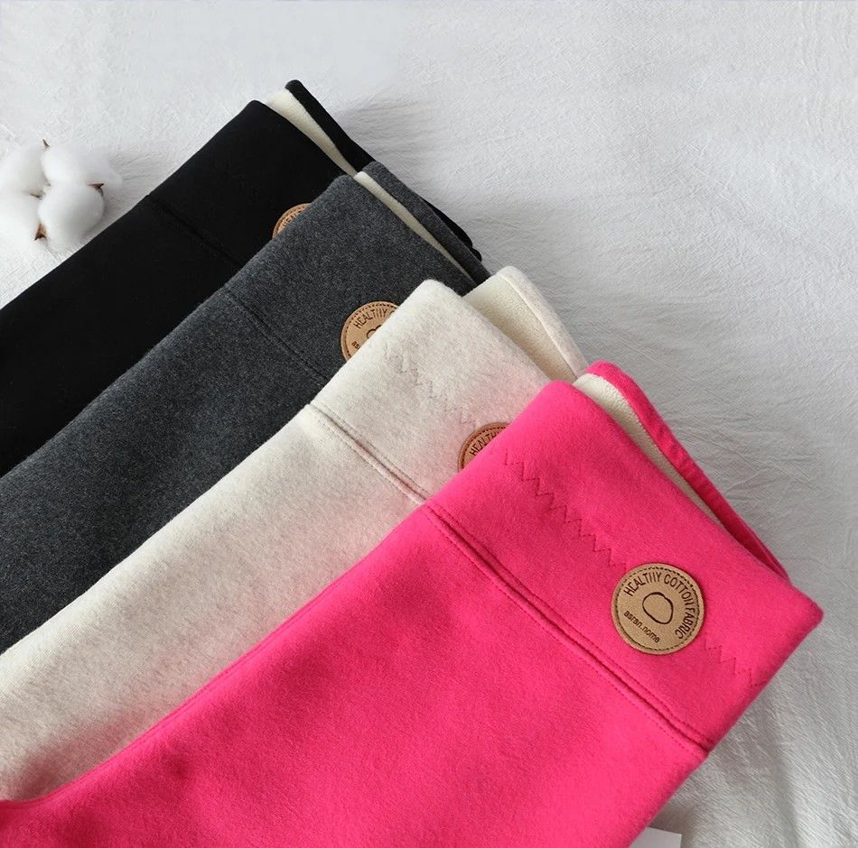 WinterGlow Thermal Velvet Fleece Leggings Slimming Warm Pants For Women 3