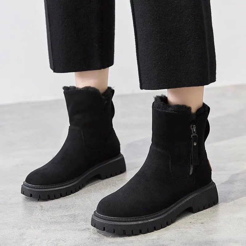 Arctic Embrace Womens Winter Boots Warm FurLined Snow Boots For Women 10