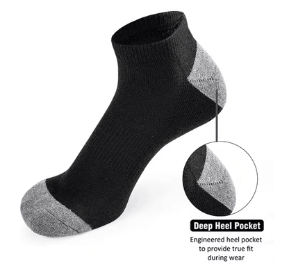 BreatheSoft Low Cut Comfort Socks 1