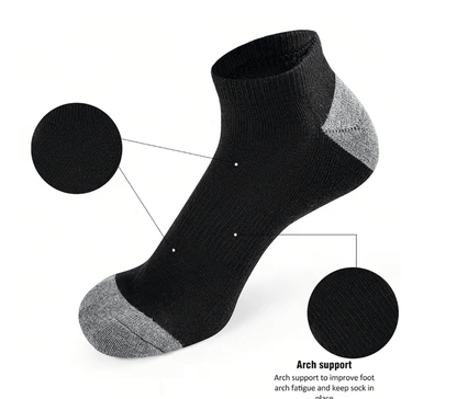 BreatheSoft Low Cut Comfort Socks 3