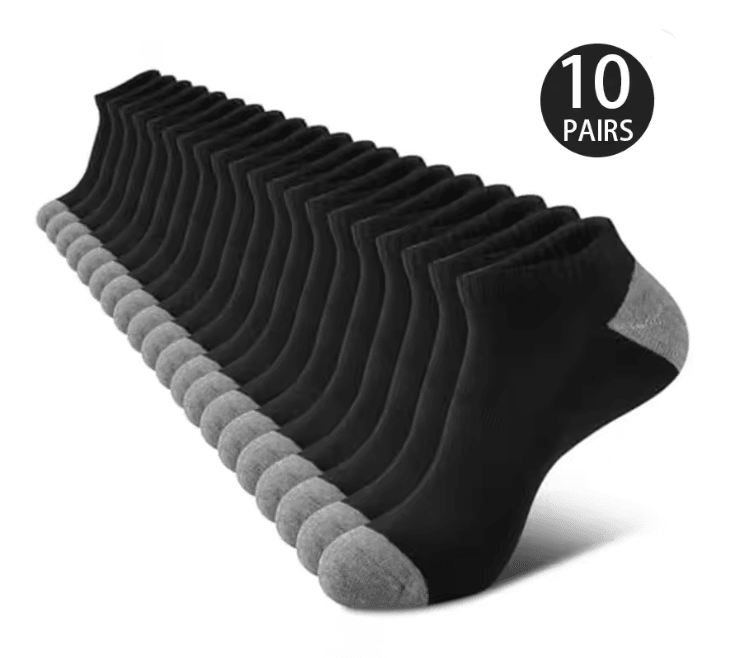 BreatheSoft Low Cut Comfort Socks 6