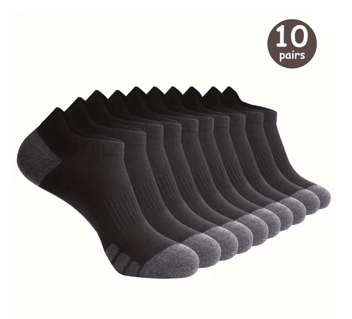 BreatheSoft Low Cut Comfort Socks 9