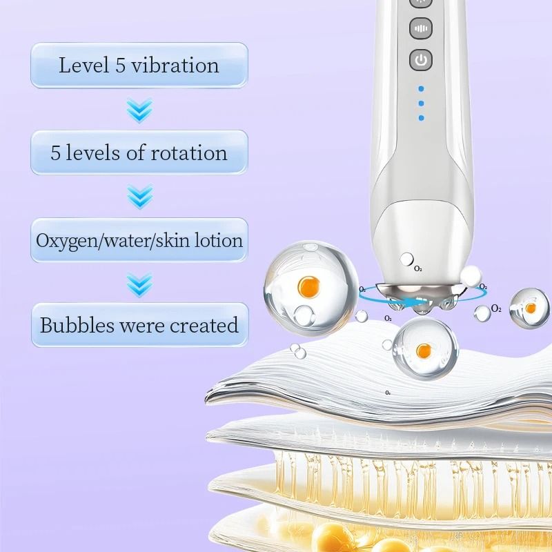 Oxygen Bubble Pen CO2 Oxygen Portable Facial Machine 3