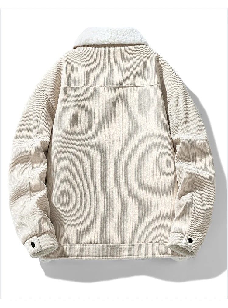 Winter Shield Corduroy Down Mens Coat  Premium Warm Winter Jacket 0