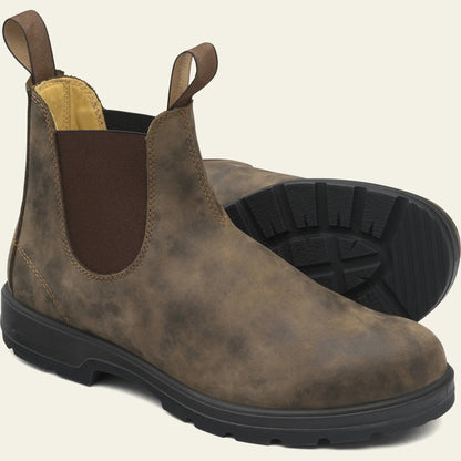 AllTerrain Retro Leather Boots Unisex Outdoor NonSlip Winter Couple Footwear 4