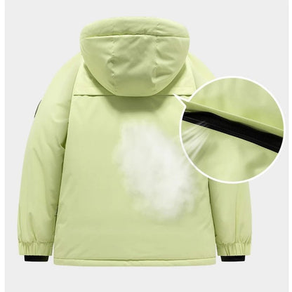 Kids Winter Ski Coat And Pants Set Waterproof Warm Snow Suit 4