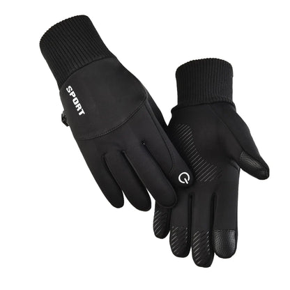 Winter Touch Screen Thermal Gloves Waterproof Windproof Warm Gloves 4