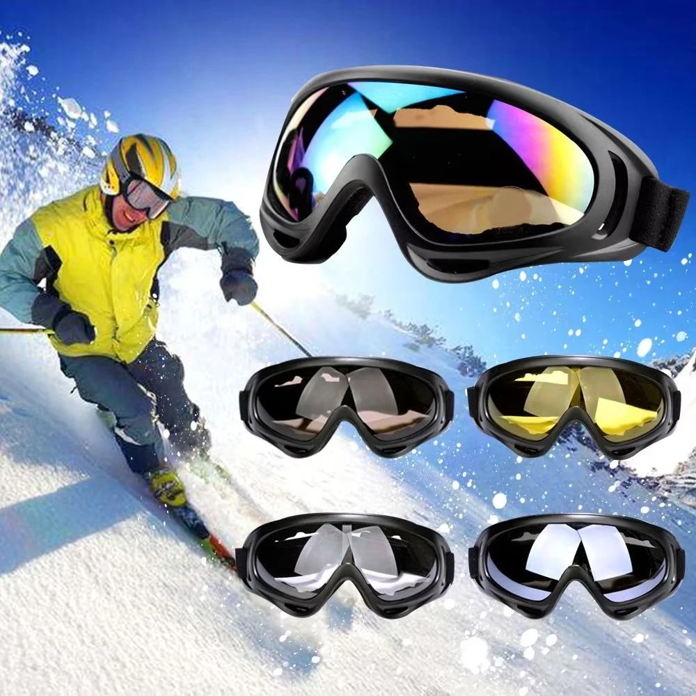 Winter Ski Goggles Windproof Anti Fog UV Protective Eyewear