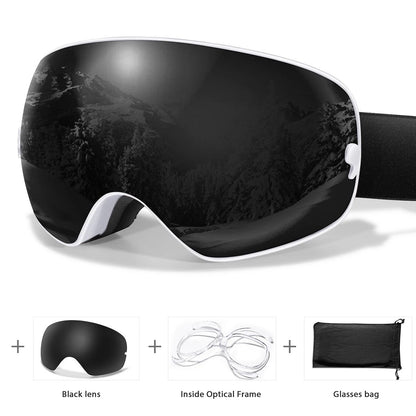 Outdoor UV400 Ski Goggles Anti Fog Snowboarding And Snowmobile Glasses 15