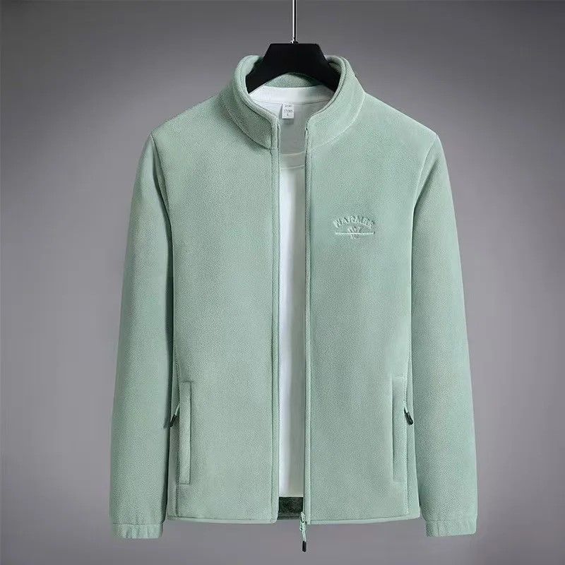 Winter Luxe Polar Fleece Letter Print Coat  Womens Loose Fit WoolLiner Jacket 2