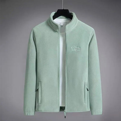 Winter Luxe Polar Fleece Letter Print Coat  Womens Loose Fit WoolLiner Jacket 2