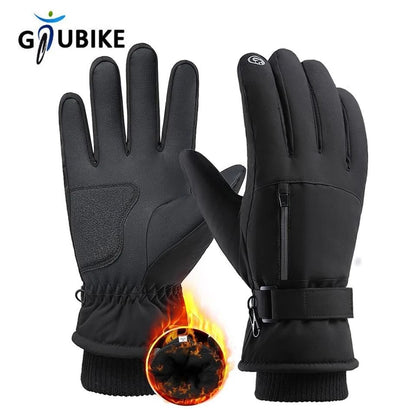 Waterproof Winter Cycling Gloves Thermal Touchscreen Outdoor Sports Gloves